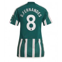Manchester United Bruno Fernandes #8 Replika Bortatröja Dam 2023-24 Kortärmad